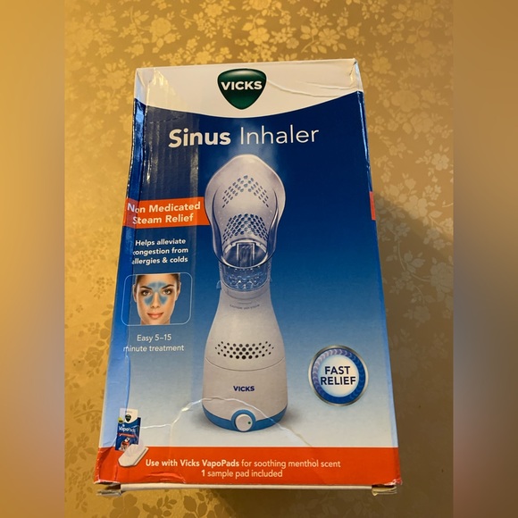 Vicks Other Vicks Personal Sinus Steam Inhaler With Soft Mask New